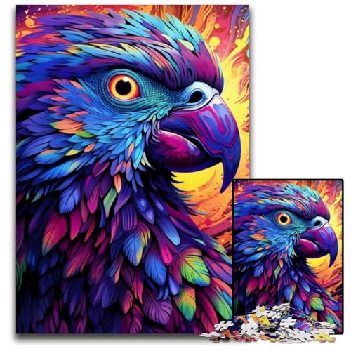 Bunter Papagei, 1000 Teile Puzzle, Geschenke, Unmögliches Puzzle für Erwachsene, Herausforderndes Denkspiel für Teenager, Familienspaß, Interaktives Spiel, 26x38cm/10,23x14,96 Zoll Bunter Papagei, 1000 Teile Puzzle, Geschenke, Unmögliches Puzzle für Erwachsene, Herausforderndes Denkspiel für Teenager, Familienspaß, Interaktives Spiel, 26x38cm/10,23x14,96 Zoll von MrChunlong