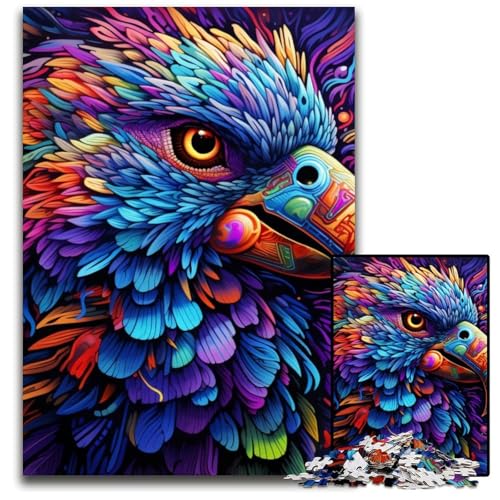 Bunter Papagei, 1000-teiliges Puzzle, Holzpuzzle für Erwachsene, anspruchsvolles Denkspiel – entspannendes Spielzeug für Teenager, 50x75cm/19,68x29,52 Zoll Bunter Papagei, 1000-teiliges Puzzle, Holzpuzzle für Erwachsene, anspruchsvolles Denkspiel – entspannendes Spielzeug für Teenager, 50x75cm/19,68x29,52 Zoll von MrChunlong