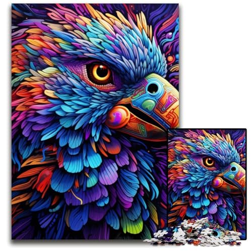 Buntes Papageien-Puzzle für Erwachsene, 1000-teiliges Puzzle für Erwachsene, Familie und Freunde, geeignet für Kinder ab 14 Jahren, 26x38cm/10,23x14,96 Zoll Buntes Papageien-Puzzle für Erwachsene, 1000-teiliges Puzzle für Erwachsene, Familie und Freunde, geeignet für Kinder ab 14 Jahren, 26x38cm/10,23x14,96 Zoll von MrChunlong