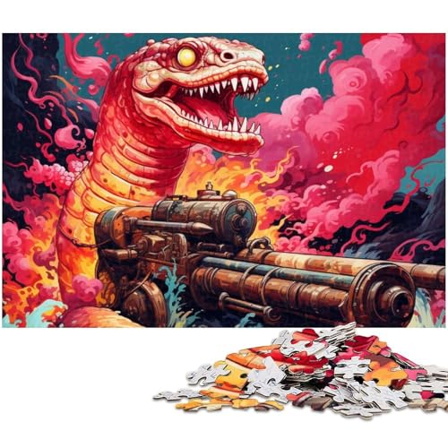 Buntes Schlangen-Puzzle mit 1000 Teilen für Erwachsene, anspruchsvolles Rätsel, Denksportaufgabe, Spiel für Erwachsene, interaktive Aktivität für die ganze Familie, 50x75cm/19,68x29,52 Zoll Buntes Schlangen-Puzzle mit 1000 Teilen für Erwachsene, anspruchsvolles Rätsel, Denksportaufgabe, Spiel für Erwachsene, interaktive Aktivität für die ganze Familie, 50x75cm/19,68x29,52 Zoll von MrChunlong