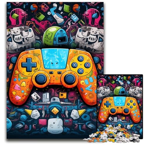 Buntes Spiel, 1000 Teile, Puzzle, Geschenke, Puzzles für Erwachsene, Familienaktivität, Heimdekoration zum Selbermachen, 50x75cm/19,68x29,52 Zoll Buntes Spiel, 1000 Teile, Puzzle, Geschenke, Puzzles für Erwachsene, Familienaktivität, Heimdekoration zum Selbermachen, 50x75cm/19,68x29,52 Zoll von MrChunlong