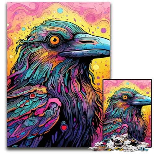 Buntes lila Enten-Puzzle, 1000 Teile, Holzpuzzle für Erwachsene, für Teenager und Jugendliche, ideales Geburtstags, 50x75cm/19,68x29,52 Zoll Buntes lila Enten-Puzzle, 1000 Teile, Holzpuzzle für Erwachsene, für Teenager und Jugendliche, ideales Geburtstags, 50x75cm/19,68x29,52 Zoll von MrChunlong
