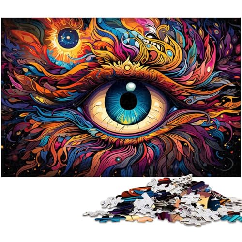 Buntes psychedelisches Phönixaugen-Puzzle 1000 Teile für Erwachsene. Anspruchsvolles Rätsel, Denksportaufgabe, Spiel für Erwachsene, interaktive Familienaktivität, 50x75cm/19,68x29,52 Zoll Buntes psychedelisches Phönixaugen-Puzzle 1000 Teile für Erwachsene. Anspruchsvolles Rätsel, Denksportaufgabe, Spiel für Erwachsene, interaktive Familienaktivität, 50x75cm/19,68x29,52 Zoll von MrChunlong