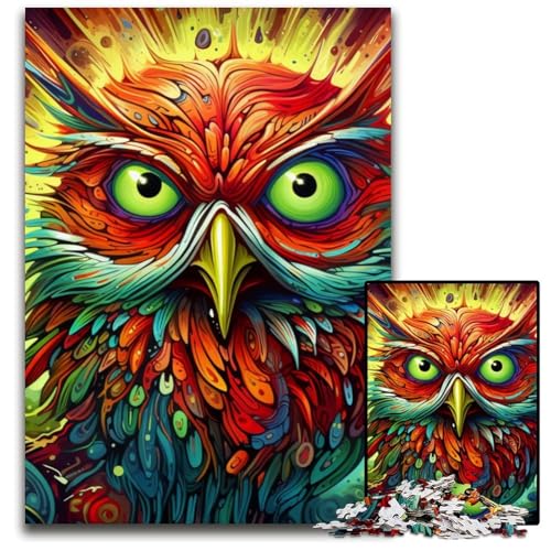 Color Bird 1000-teiliges Puzzle, anspruchsvolles Denkspiel, Familienaktivität, Heimdekoration, 26x38cm/10,23x14,96 Zoll Color Bird 1000-teiliges Puzzle, anspruchsvolles Denkspiel, Familienaktivität, Heimdekoration, 26x38cm/10,23x14,96 Zoll von MrChunlong