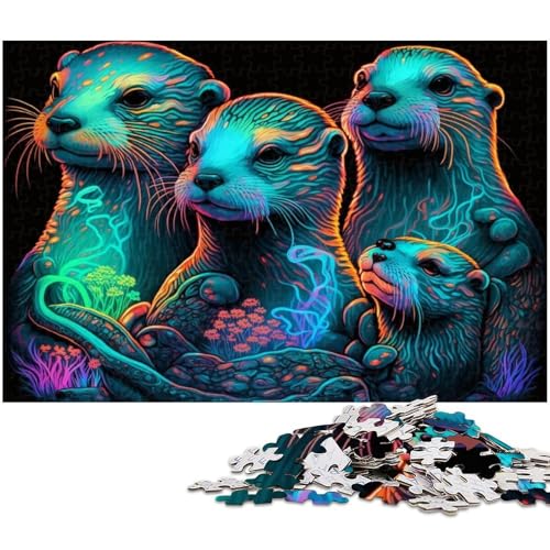 Fantasy Otter 1000 Teile Puzzle Geschenke Puzzles für Erwachsene Familienaktivität, DIY Heimdekoration, 26x38cm/10,23x14,96 Zoll Fantasy Otter 1000 Teile Puzzle Geschenke Puzzles für Erwachsene Familienaktivität, DIY Heimdekoration, 26x38cm/10,23x14,96 Zoll von MrChunlong