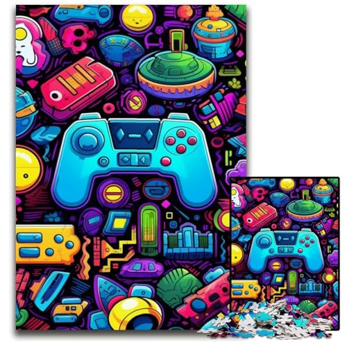 Farbspiel-Puzzles für Erwachsene, 1000-teiliges Puzzle für Erwachsene, Familie und Freunde, geeignet für Kinder ab 14 Jahren, 50x75cm/19,68x29,52 Zoll Farbspiel-Puzzles für Erwachsene, 1000-teiliges Puzzle für Erwachsene, Familie und Freunde, geeignet für Kinder ab 14 Jahren, 50x75cm/19,68x29,52 Zoll von MrChunlong