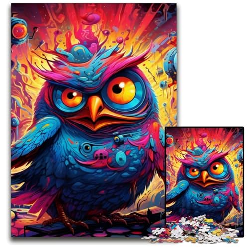 Farbvogel-Puzzle 1000 Teile für Erwachsene, Puzzle, perfekt für Familienfeiern, Geburtstage, Feiertage, 26x38cm/10,23x14,96 Zoll Farbvogel-Puzzle 1000 Teile für Erwachsene, Puzzle, perfekt für Familienfeiern, Geburtstage, Feiertage, 26x38cm/10,23x14,96 Zoll von MrChunlong