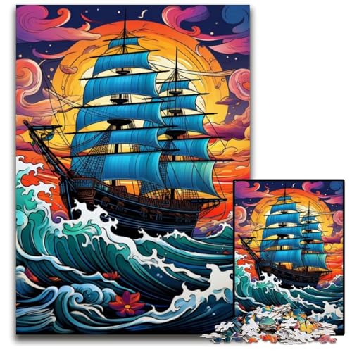 Galaxy Piratenschiff 1000-teiliges Puzzle aus Pappe, Puzzles für Erwachsene, anspruchsvolles Denkspiel, entspannendes Spielzeug für Teenager, 26x38cm/10,23x14,96 Zoll Galaxy Piratenschiff 1000-teiliges Puzzle aus Pappe, Puzzles für Erwachsene, anspruchsvolles Denkspiel, entspannendes Spielzeug für Teenager, 26x38cm/10,23x14,96 Zoll von MrChunlong