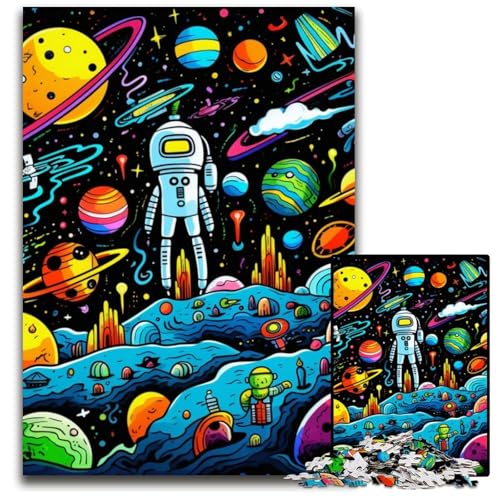 Galaxy Planet Puzzle 1000 Teile für Erwachsene, anspruchsvolles Puzzle, Denksportaufgabe, Spiel für Erwachsene, interaktive Familienaktivität, 26x38cm/10,23x14,96 Zoll Galaxy Planet Puzzle 1000 Teile für Erwachsene, anspruchsvolles Puzzle, Denksportaufgabe, Spiel für Erwachsene, interaktive Familienaktivität, 26x38cm/10,23x14,96 Zoll von MrChunlong