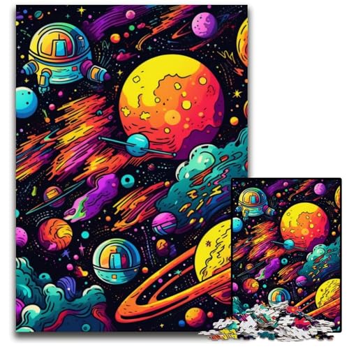 Galaxy Planet Puzzle für Erwachsene, 1000 Teile, Papppuzzle, Denkspiel für Teenager, 26x38cm/10,23x14,96 Zoll Galaxy Planet Puzzle für Erwachsene, 1000 Teile, Papppuzzle, Denkspiel für Teenager, 26x38cm/10,23x14,96 Zoll von MrChunlong