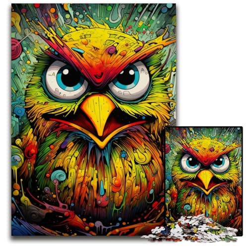 Green Bird Puzzle für Erwachsene, 1000-teiliges Papppuzzle für Erwachsene, anspruchsvolles Denkspiel für Teenager, Spaß für den Familienspieleabend, 26x38cm/10,23x14,96 Zoll Green Bird Puzzle für Erwachsene, 1000-teiliges Papppuzzle für Erwachsene, anspruchsvolles Denkspiel für Teenager, Spaß für den Familienspieleabend, 26x38cm/10,23x14,96 Zoll von MrChunlong
