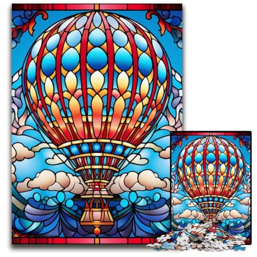 Heißluftballon-Puzzle für Erwachsene, 1000-teiliges Puzzle für Erwachsene, Familie und Freunde, geeignet für Kinder ab 14 Jahren, 26x38cm/10,23x14,96 Zoll Heißluftballon-Puzzle für Erwachsene, 1000-teiliges Puzzle für Erwachsene, Familie und Freunde, geeignet für Kinder ab 14 Jahren, 26x38cm/10,23x14,96 Zoll von MrChunlong