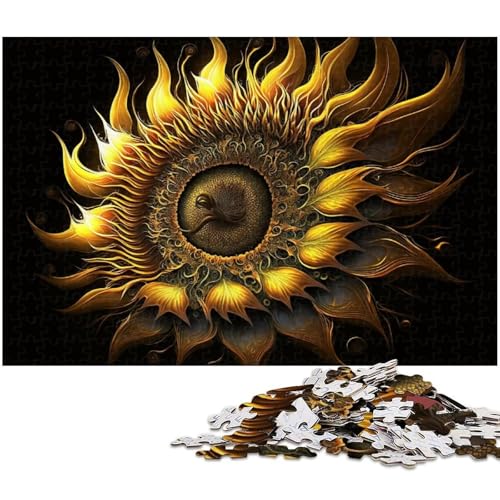 Kosmische Sonnenblumen-Puzzles für Erwachsene, 1000-teiliges Puzzle für Erwachsene, Familie und Freunde, geeignet für Kinder ab 14 Jahren, 50x75cm/19,68x29,52 Zoll Kosmische Sonnenblumen-Puzzles für Erwachsene, 1000-teiliges Puzzle für Erwachsene, Familie und Freunde, geeignet für Kinder ab 14 Jahren, 50x75cm/19,68x29,52 Zoll von MrChunlong