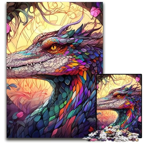 Krokodil-Puzzle 1000 Teile für Erwachsene, anspruchsvolles Rätsel, Denksportaufgabe, Spiel für Erwachsene, interaktive Familienaktivität, 26x38cm/10,23x14,96 Zoll Krokodil-Puzzle 1000 Teile für Erwachsene, anspruchsvolles Rätsel, Denksportaufgabe, Spiel für Erwachsene, interaktive Familienaktivität, 26x38cm/10,23x14,96 Zoll von MrChunlong