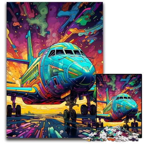 Kunstflugzeug-Puzzle 1000 Teile für Erwachsene, anspruchsvolle Puzzles, anspruchsvolles DIY-Denkspiel für Teenager, 26x38cm/10,23x14,96 Zoll Kunstflugzeug-Puzzle 1000 Teile für Erwachsene, anspruchsvolle Puzzles, anspruchsvolles DIY-Denkspiel für Teenager, 26x38cm/10,23x14,96 Zoll von MrChunlong