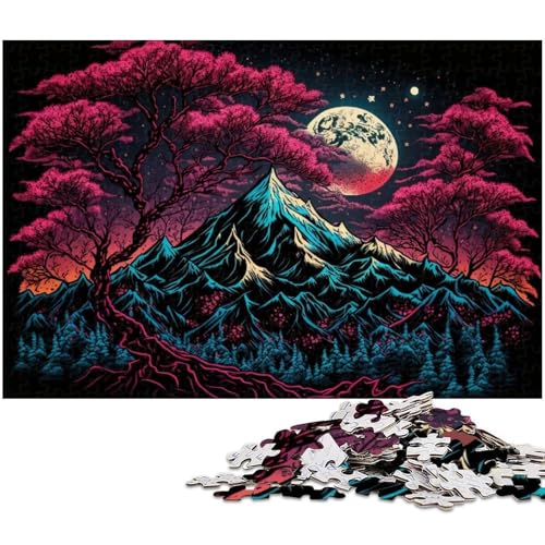 Mount Fuji 1000-teiliges Puzzle aus Holz für Erwachsene für Teenager und Jugendliche, ideales Geburtstags 50x75cm/19,68x29,52 Zoll Mount Fuji 1000-teiliges Puzzle aus Holz für Erwachsene für Teenager und Jugendliche, ideales Geburtstags 50x75cm/19,68x29,52 Zoll von MrChunlong