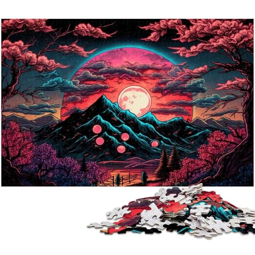 Mount Fuji 1000-teiliges Puzzle aus Pappe, Puzzles für Erwachsene, anspruchsvolles Denkspiel, entspannendes Spielzeug für Teenager, 26x38cm/10,23x14,96 Zoll Mount Fuji 1000-teiliges Puzzle aus Pappe, Puzzles für Erwachsene, anspruchsvolles Denkspiel, entspannendes Spielzeug für Teenager, 26x38cm/10,23x14,96 Zoll von MrChunlong