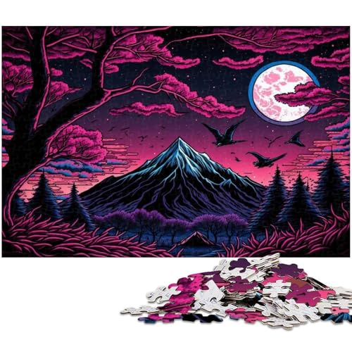 Mount Fuji Puzzle 1000 Teile für Erwachsene, anspruchsvolles Puzzle, Denksportaufgabe, Spiel für Erwachsene, interaktive Familienaktivität, 26x38cm/10,23x14,96 Zoll Mount Fuji Puzzle 1000 Teile für Erwachsene, anspruchsvolles Puzzle, Denksportaufgabe, Spiel für Erwachsene, interaktive Familienaktivität, 26x38cm/10,23x14,96 Zoll von MrChunlong