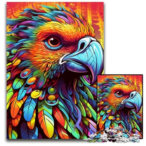 Papagei-Puzzle mit 1000 Teilen, Unmögliches Puzzle für Erwachsene, Ideal für Teenager und Sammler, Reisegeschenk, Familienaktivität, 50x75cm/19,68x29,52 Zoll Papagei-Puzzle mit 1000 Teilen, Unmögliches Puzzle für Erwachsene, Ideal für Teenager und Sammler, Reisegeschenk, Familienaktivität, 50x75cm/19,68x29,52 Zoll von MrChunlong