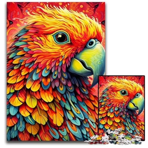 Papageien-Puzzle 1000 Teile für Erwachsene, anspruchsvolle Puzzles, anspruchsvolles DIY-Denkspiel für Teenager, 50x75cm/19,68x29,52 Zoll Papageien-Puzzle 1000 Teile für Erwachsene, anspruchsvolle Puzzles, anspruchsvolles DIY-Denkspiel für Teenager, 50x75cm/19,68x29,52 Zoll von MrChunlong