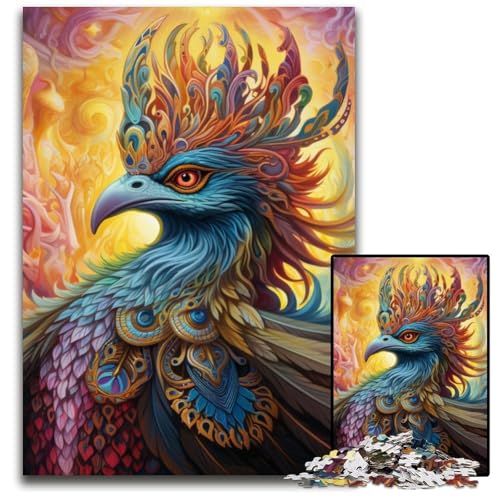 Pfauen-Puzzle, 1000 Teile, Holzpuzzle für Erwachsene, anspruchsvolles Denkspiel, entspannendes Spielzeug für Teenager, 50x75cm/19,68x29,52 Zoll Pfauen-Puzzle, 1000 Teile, Holzpuzzle für Erwachsene, anspruchsvolles Denkspiel, entspannendes Spielzeug für Teenager, 50x75cm/19,68x29,52 Zoll von MrChunlong
