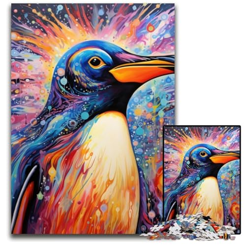 Pinguin-Puzzle für Erwachsene, 1000 Teile, Papppuzzle, anspruchsvolles Denkspiel für Teenager, Spaß für den Familienspieleabend, 26x38cm/10,23x14,96 Zoll Pinguin-Puzzle für Erwachsene, 1000 Teile, Papppuzzle, anspruchsvolles Denkspiel für Teenager, Spaß für den Familienspieleabend, 26x38cm/10,23x14,96 Zoll von MrChunlong
