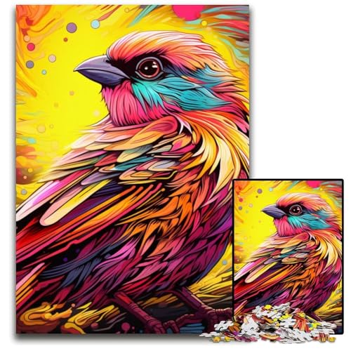 Pink Sparrow 1000-teiliges Puzzle aus Pappe, Puzzle für Erwachsene, anspruchsvolles Denkspiel, entspannendes Spielzeug für Teenager, 26x38cm/10,23x14,96 Zoll Pink Sparrow 1000-teiliges Puzzle aus Pappe, Puzzle für Erwachsene, anspruchsvolles Denkspiel, entspannendes Spielzeug für Teenager, 26x38cm/10,23x14,96 Zoll von MrChunlong