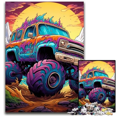 Psychedelic Truck 1000-teiliges Puzzle, Geschenke, Puzzles für Erwachsene, Familienaktivität, DIY-Heimdekoration, 26x38cm/10,23x14,96 Zoll Psychedelic Truck 1000-teiliges Puzzle, Geschenke, Puzzles für Erwachsene, Familienaktivität, DIY-Heimdekoration, 26x38cm/10,23x14,96 Zoll von MrChunlong
