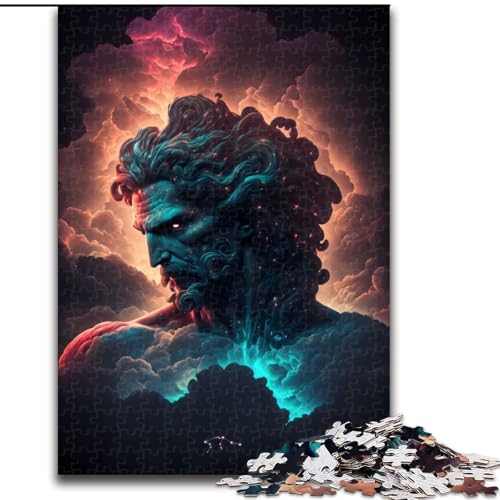 Puzzle 1000 Teile, Ätherisches Wassermann-Puzzle aus Holz, anspruchsvolles Denkspiel für Teenager, unterhaltsames interaktives Spiel für die ganze Familie, 1000 Teile(50x75cm) von MrChunlong