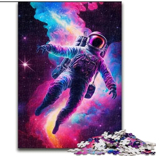 Puzzle 1000 Teile, Bunter Astronaut, aus Holz, interaktives Familienspiel, geeignet für Kinder ab 14 Jahren, 50x75cm, Denksportspiel für Teenager Puzzle 1000 Teile, Bunter Astronaut, aus Holz, interaktives Familienspiel, geeignet für Kinder ab 14 Jahren, 50x75cm, Denksportspiel für Teenager von MrChunlong