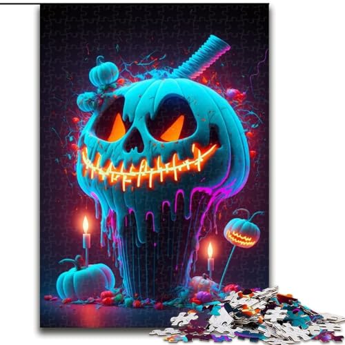 Puzzle 1000 Teile, weißer Schleimkürbis, Puzzle aus Holz, Geburtstage, Feiertage und Heimdekoration, 1000 Teile(50x75cm) von MrChunlong