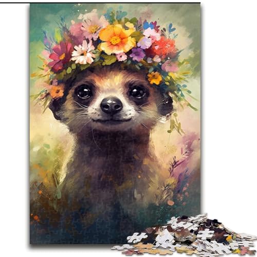 Puzzle 1000 Teile,buntes Erdmännchenbaby,aus Holz,Schwierigkeitsgrad: Anfänger,ideal als Geburtstags, 50x75cm,Aktivität für Erwachsene und die Familie,DIY-Geschenk Puzzle 1000 Teile,buntes Erdmännchenbaby,aus Holz,Schwierigkeitsgrad: Anfänger,ideal als Geburtstags, 50x75cm,Aktivität für Erwachsene und die Familie,DIY-Geschenk von MrChunlong