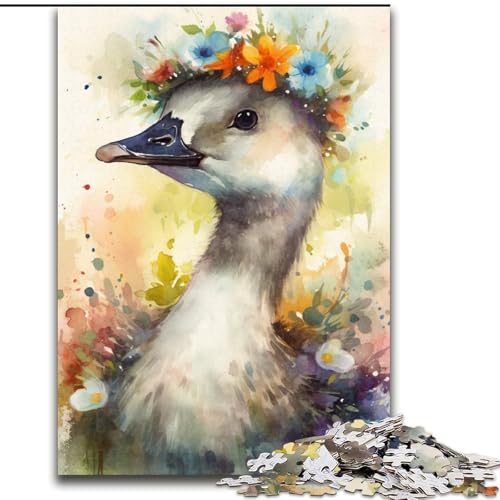 Puzzle 1000 Teile Bunte Entenbabys aus Holz, lustige Aktivität für zu Hause, 50x75cm, Denkspiel für Teenager Puzzle 1000 Teile Bunte Entenbabys aus Holz, lustige Aktivität für zu Hause, 50x75cm, Denkspiel für Teenager von MrChunlong