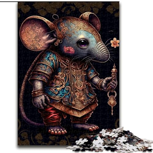Puzzle 1000 Teile Bunte Fantasiemaus aus Holz, Hochschwieriges Denkspiel für Jugendliche 50x75cm Weihnachten oder Geburtstagen Puzzle 1000 Teile Bunte Fantasiemaus aus Holz, Hochschwieriges Denkspiel für Jugendliche 50x75cm Weihnachten oder Geburtstagen von MrChunlong