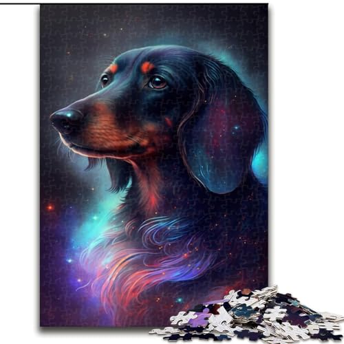 Puzzle 1000 Teile Dackel aus Holz, lustige Aktivität für zu Hause, 50x75cm, Denkspiel für Teenager Puzzle 1000 Teile Dackel aus Holz, lustige Aktivität für zu Hause, 50x75cm, Denkspiel für Teenager von MrChunlong