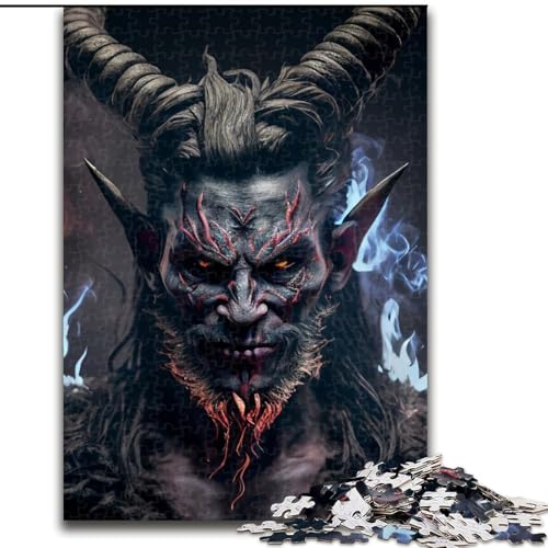 Puzzle 1000 Teile Dark Lord aus Holz, lustige Aktivität für zu Hause, 50x75cm, Denkspiel für Teenager von MrChunlong