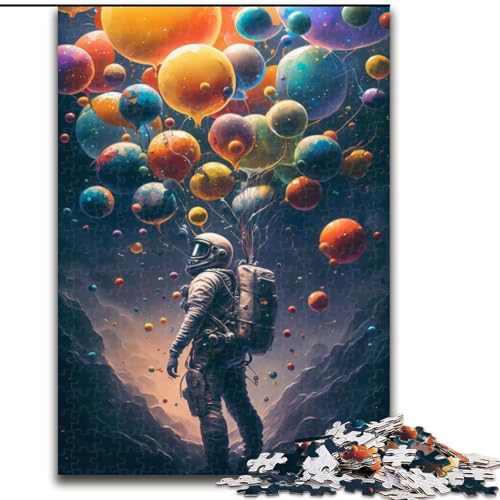 Puzzle 1000 Teile Der Ballon-Entdecker Puzzle aus Pappe, anspruchsvolles Denkspiel für Teenager, unterhaltsames interaktives Spiel für die ganze Familie, 1000 Teile(26x38cm) von MrChunlong