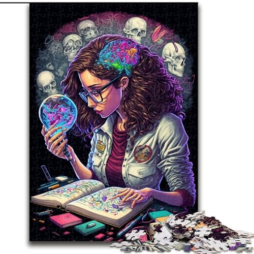 Puzzle 1000 Teile Dr. Psychedelic aus Holz, anspruchsvolles Denkspiel für Jugendliche, 50x75cm, Weihnachten oder zum Geburtstag Puzzle 1000 Teile Dr. Psychedelic aus Holz, anspruchsvolles Denkspiel für Jugendliche, 50x75cm, Weihnachten oder zum Geburtstag von MrChunlong