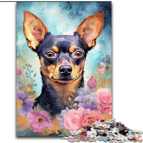 Puzzle 1000 Teile Hund aus Holz, Geschenkidee für die Feiertage, humorvolles Kunstwerk, detailliertes Kunstwerk, 50x75cm, für Geburtstag, Feiertag, Weihnachten, Halloween Puzzle 1000 Teile Hund aus Holz, Geschenkidee für die Feiertage, humorvolles Kunstwerk, detailliertes Kunstwerk, 50x75cm, für Geburtstag, Feiertag, Weihnachten, Halloween von MrChunlong