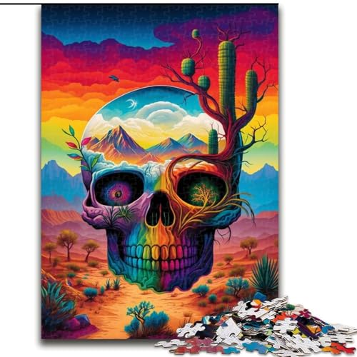Puzzle 1000 Teile Insel-Skelett-Puzzle aus Pappe, anspruchsvolles Denkspiel für Teenager, unterhaltsames interaktives Spiel für die ganze Familie, 1000 Teile(26x38cm) von MrChunlong