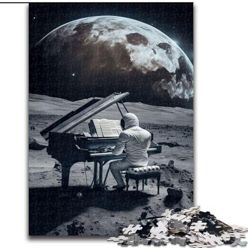 Puzzle 1000 Teile Klavier im Weltraum aus Holz, anspruchsvolles Denkspiel für Jugendliche, 50x75cm, Weihnachten oder zum Geburtstag Puzzle 1000 Teile Klavier im Weltraum aus Holz, anspruchsvolles Denkspiel für Jugendliche, 50x75cm, Weihnachten oder zum Geburtstag von MrChunlong