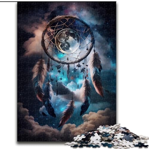 Puzzle 1000 Teile Magischer Traumfänger aus Pappe, anspruchsvolles Denkspiel für Teenager, unterhaltsames interaktives Spiel für die ganze Familie, 1000 Teile(26x38cm) von MrChunlong