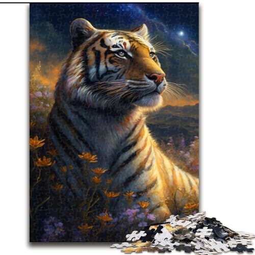 Puzzle 1000 Teile Planet Tiger aus Holz, Geschenkidee für die Feiertage, humorvolles Kunstwerk, detailliertes Kunstwerk, 50x75cm, für Geburtstag, Feiertag, Weihnachten, Halloween Puzzle 1000 Teile Planet Tiger aus Holz, Geschenkidee für die Feiertage, humorvolles Kunstwerk, detailliertes Kunstwerk, 50x75cm, für Geburtstag, Feiertag, Weihnachten, Halloween von MrChunlong