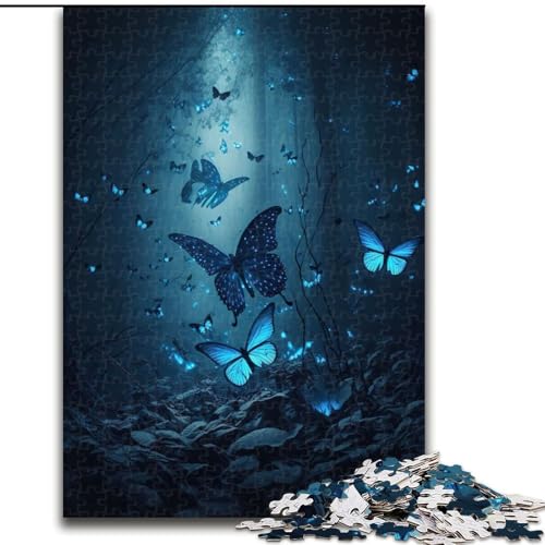 Puzzle 1000 Teile Schmetterling aus Holz, Geschenkidee für die Feiertage, humorvolles Kunstwerk, detailliertes Kunstwerk, 50x75cm, für Geburtstag, Feiertag, Weihnachten, Halloween Puzzle 1000 Teile Schmetterling aus Holz, Geschenkidee für die Feiertage, humorvolles Kunstwerk, detailliertes Kunstwerk, 50x75cm, für Geburtstag, Feiertag, Weihnachten, Halloween von MrChunlong