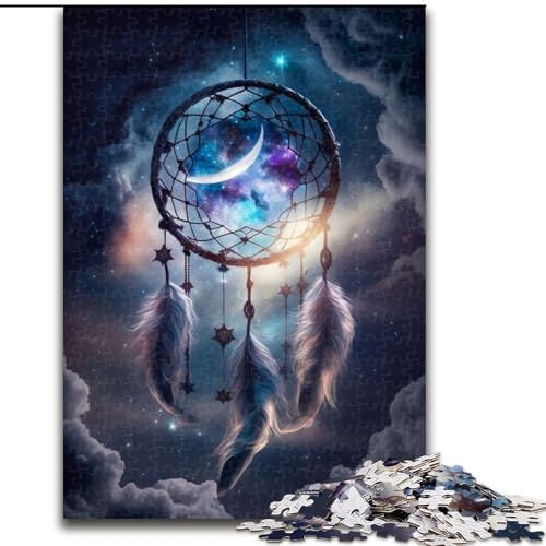 Puzzle 1000 Teile Traumfänger-Schicksalspuzzle aus Holz, anspruchsvolles Denkspiel für Teenager, Spaß am Familienspielabend, 1000 Teile(50x75cm) von MrChunlong