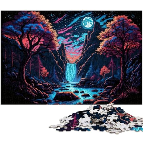 Puzzle 1000 Teile für Erwachsene, Alien Planet Tree, Holzpuzzle, Denkspiel für Teenager und Familieninteraktion, 50x75cm/19,68x29,52 Zoll Puzzle 1000 Teile für Erwachsene, Alien Planet Tree, Holzpuzzle, Denkspiel für Teenager und Familieninteraktion, 50x75cm/19,68x29,52 Zoll von MrChunlong