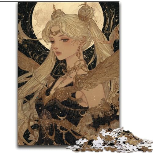Puzzle 1000 Teile für Erwachsene, Anime-Mädchen, ab 14 Jahren, Lernspiel, Herausforderung, Spielzeug, Geschenk zum Geburtstag (Größe 26x38cm) von MrChunlong