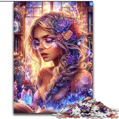 Puzzle 1000 Teile für Erwachsene, Anime-Mädchen, hilft dem Gehirn, süchtig machendes Spielzeug zu trainieren, um Geduld zu fördern, perfekte Dekoration (Größe 50x75cm) von MrChunlong