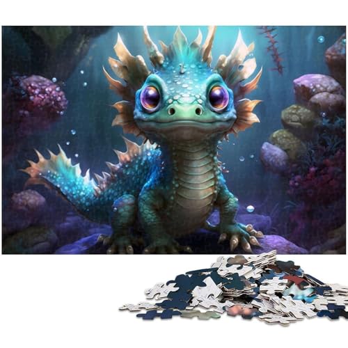 Puzzle 1000 Teile für Erwachsene, Baby Flying Dragon, Holzpuzzle, Denkspiel für Teenager und Familieninteraktion, 50x75cm/19,68x29,52 Zoll Puzzle 1000 Teile für Erwachsene, Baby Flying Dragon, Holzpuzzle, Denkspiel für Teenager und Familieninteraktion, 50x75cm/19,68x29,52 Zoll von MrChunlong