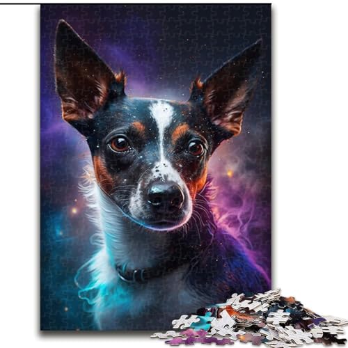 Puzzle 1000 Teile für Erwachsene, Bunter Blitzhund aus Holz, Kinder ab 14 Jahren, 50x75cm, Spaß für die ganze Familie, Basteln, perfekt für Geburtstage, Feiertage Puzzle 1000 Teile für Erwachsene, Bunter Blitzhund aus Holz, Kinder ab 14 Jahren, 50x75cm, Spaß für die ganze Familie, Basteln, perfekt für Geburtstage, Feiertage von MrChunlong